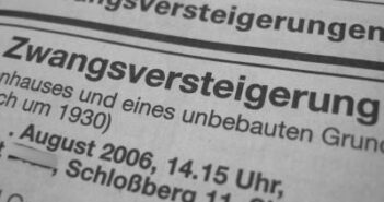 Immobilienerwerb aus Zwangsversteigerung